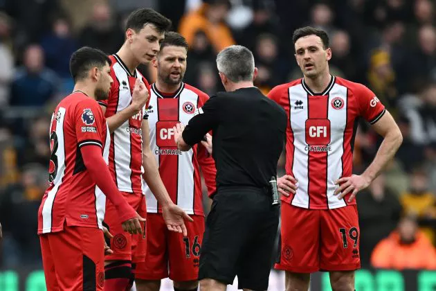 Sheffield United players