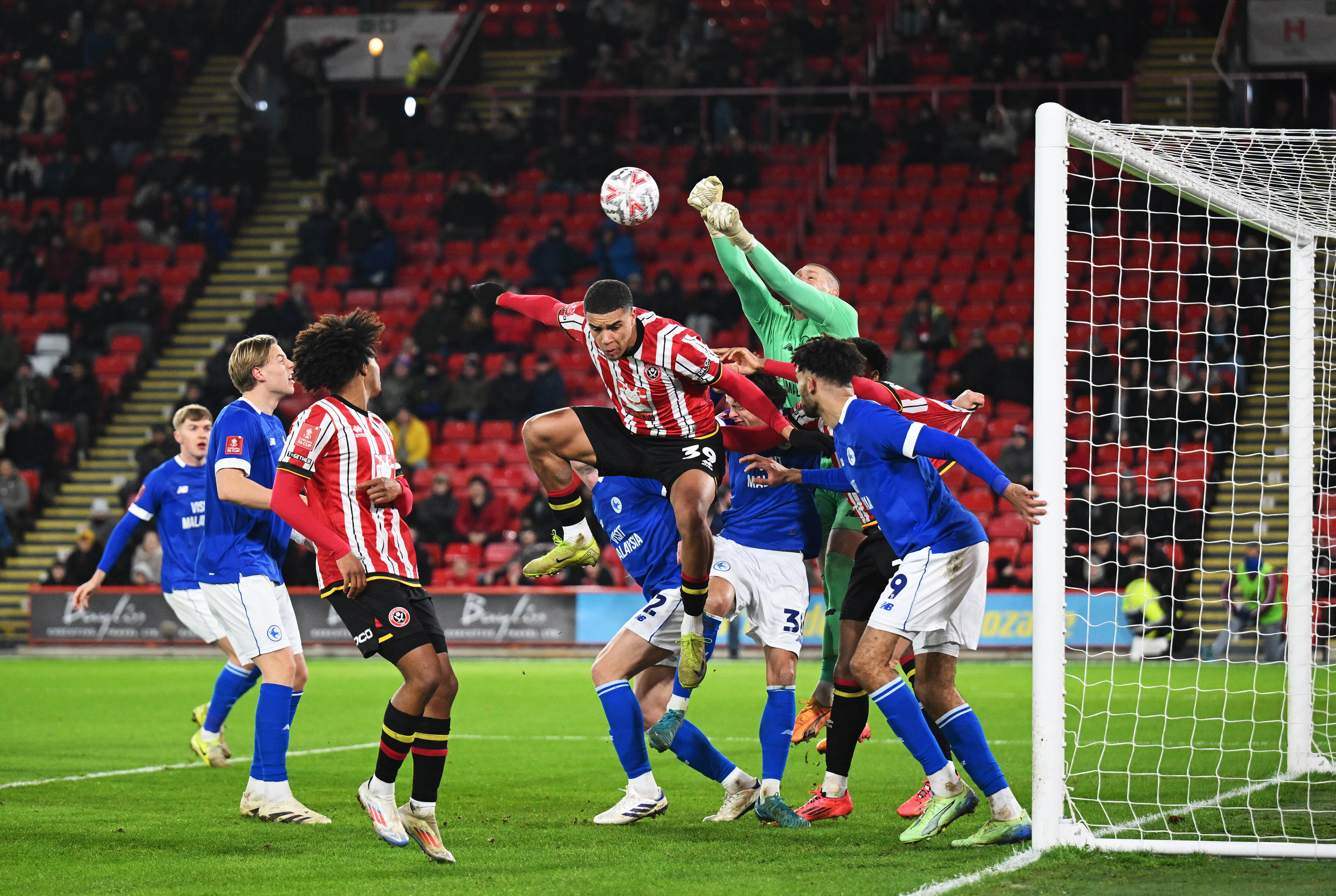 Sheffield United bowed out of the FA Cup as they fell to a 1-0 defeat against Cardiff City at Bramall Lane in the third round.